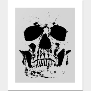 Skull Face Posters and Art